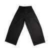 WIDE-LEG PLEATED TROUSERS