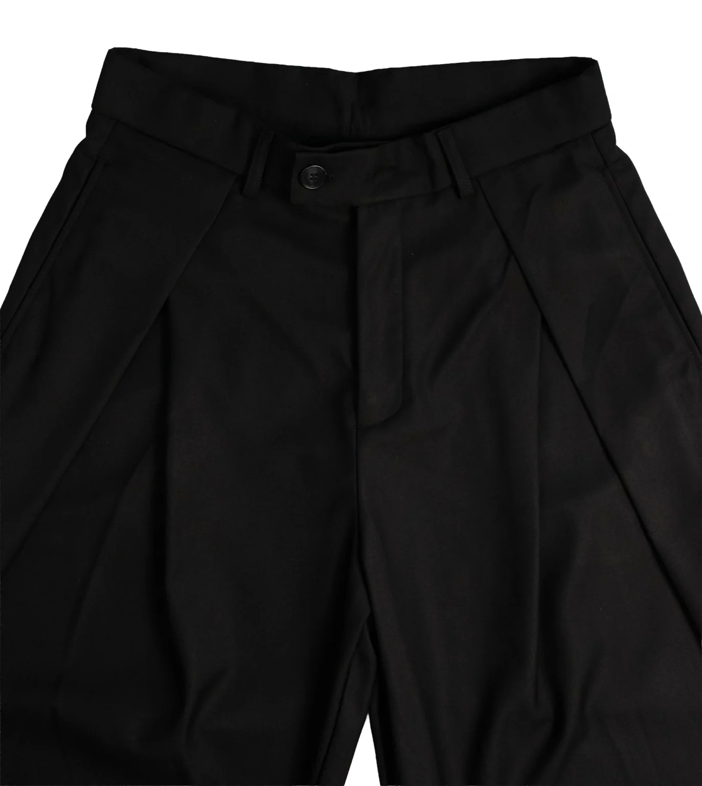 WIDE-LEG PLEATED TROUSERS