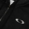 CROPPED HEAVY ZIP HOODIE