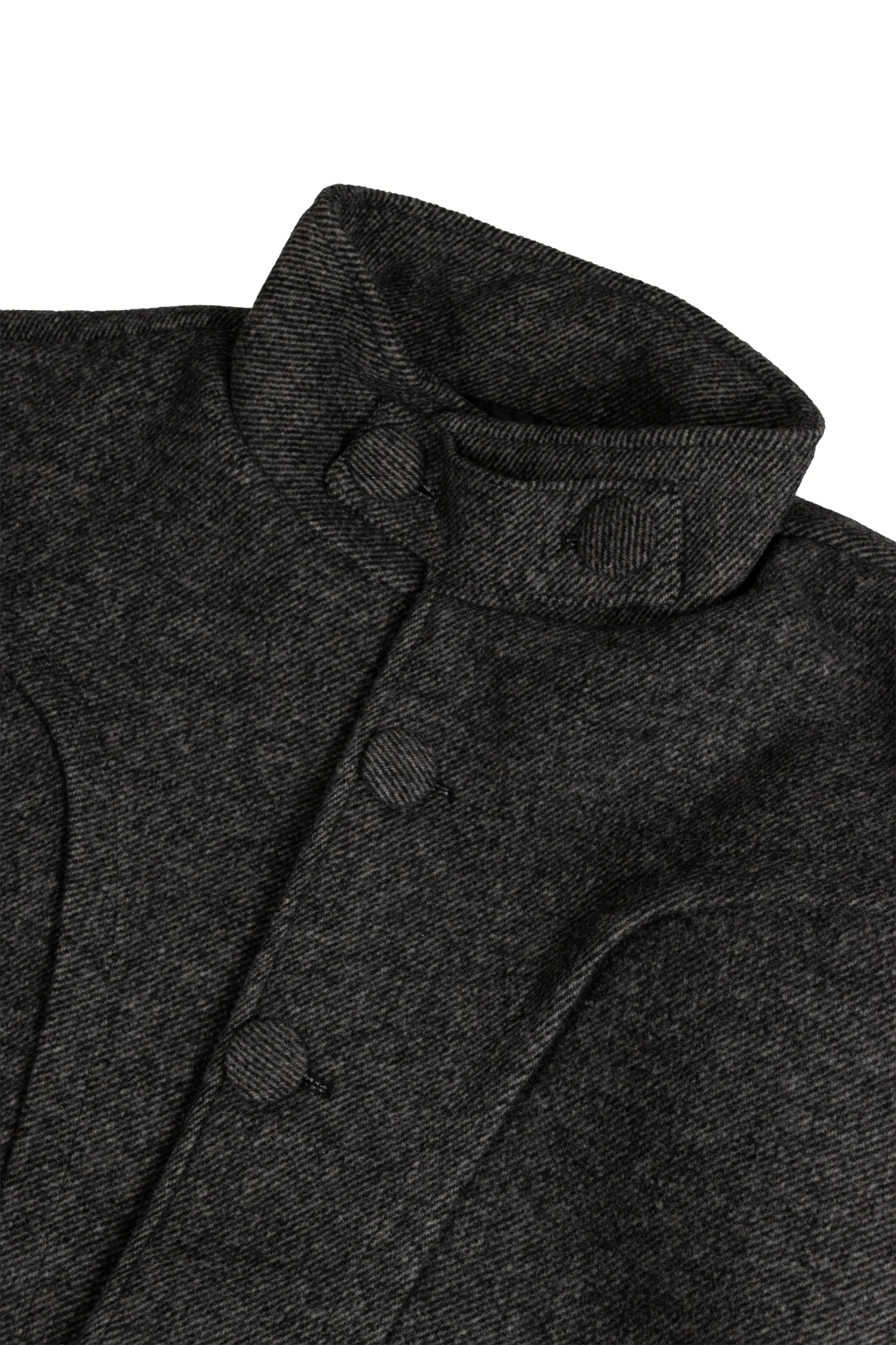 HIGH-NECK WOOL-BLEND JACKET