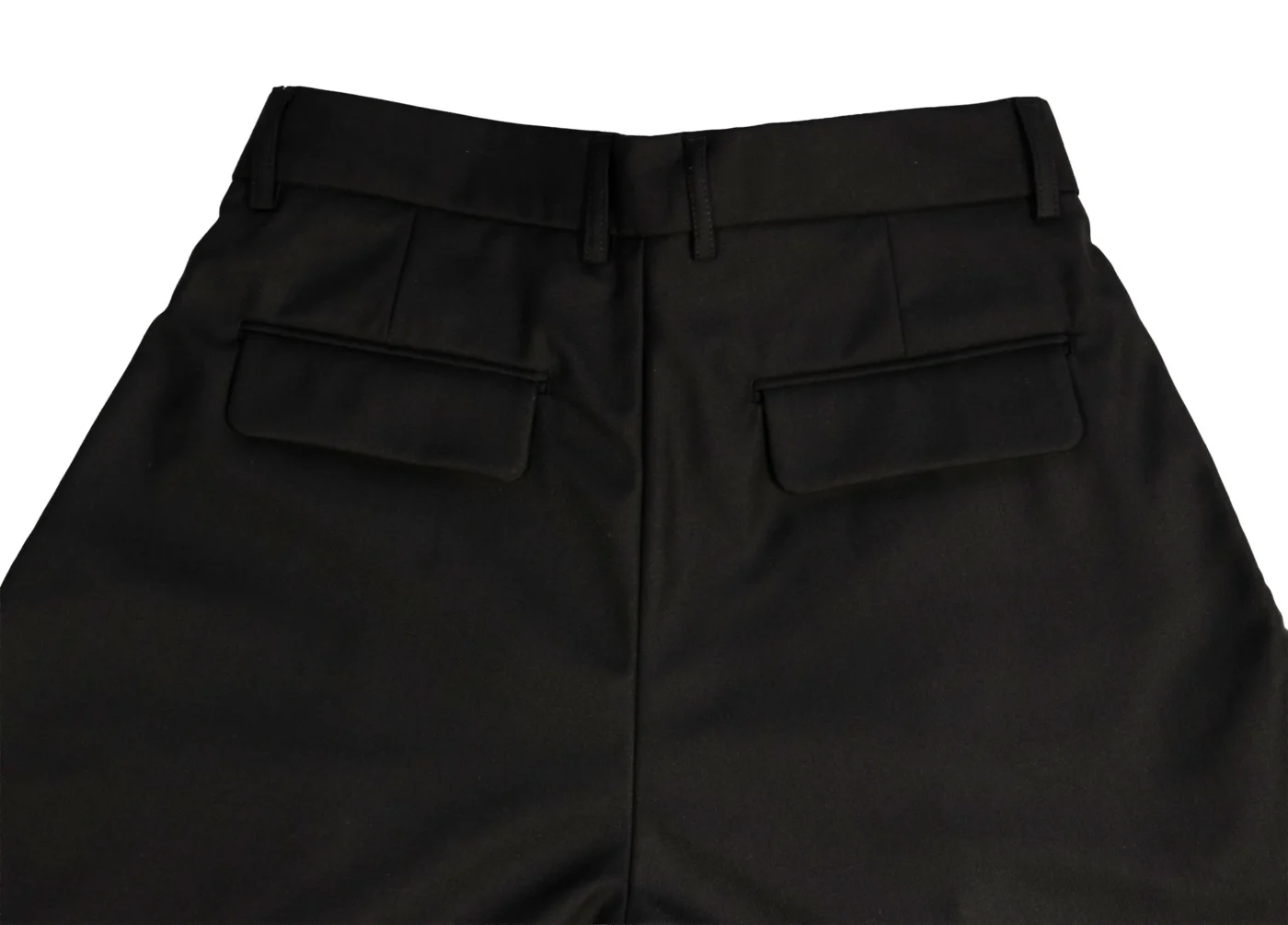 WIDE-LEG PLEATED TROUSERS