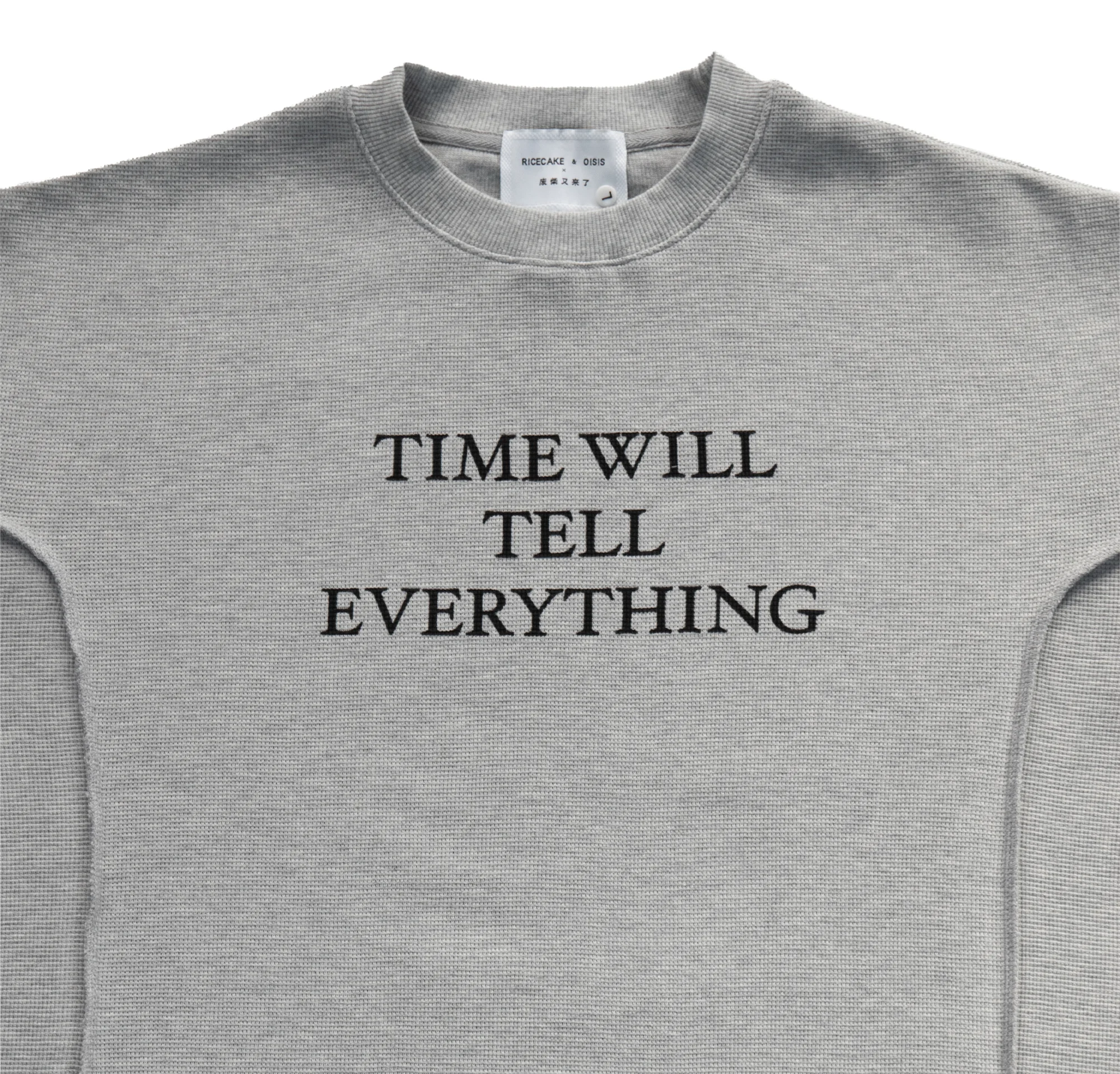 T-SHIRT TIME WILL TELL
