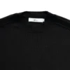 VISCOSE MOCK-NECK KNIT TEE