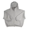 OVERSIZED FUNNEL-NECK HOODIE