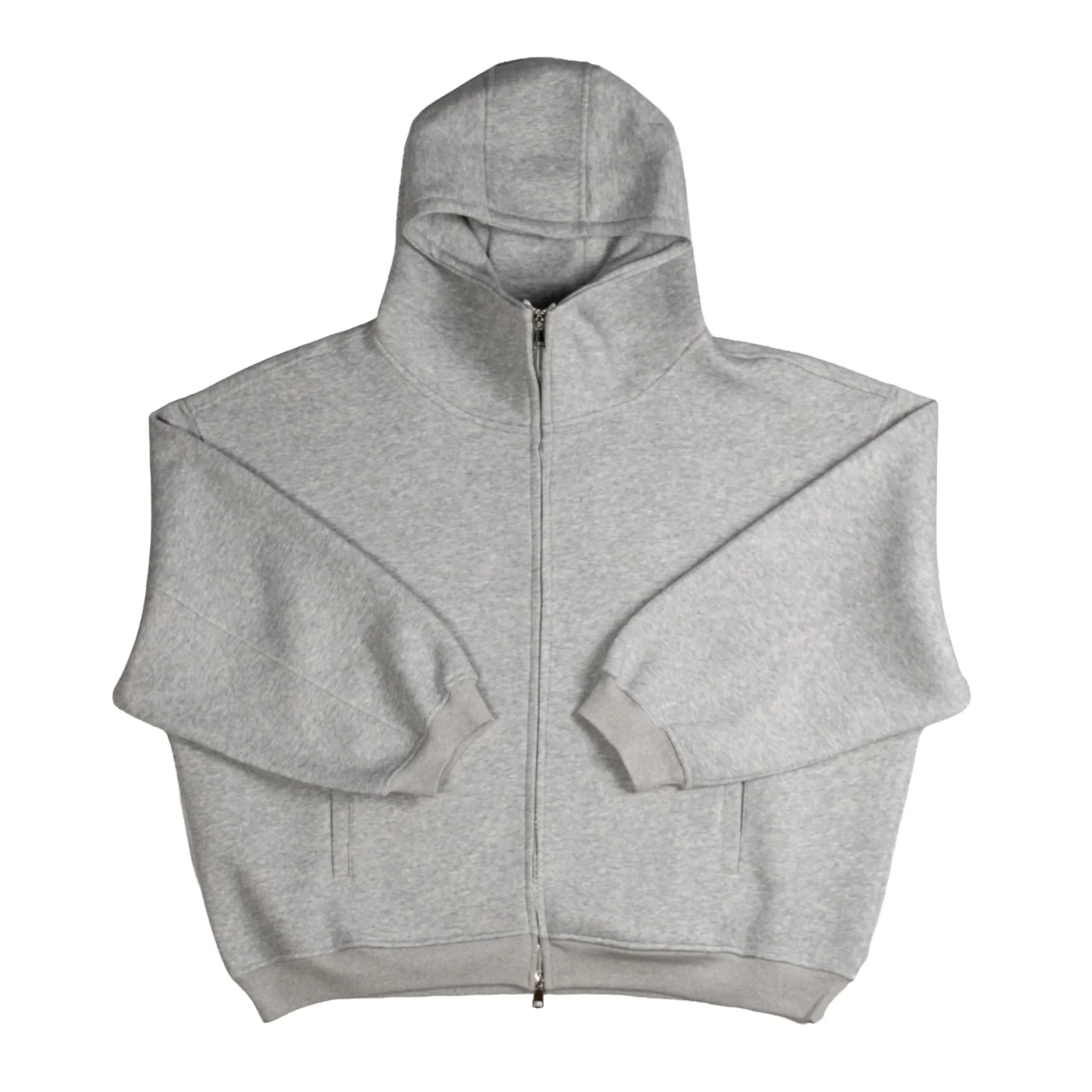 OVERSIZED FUNNEL-NECK HOODIE