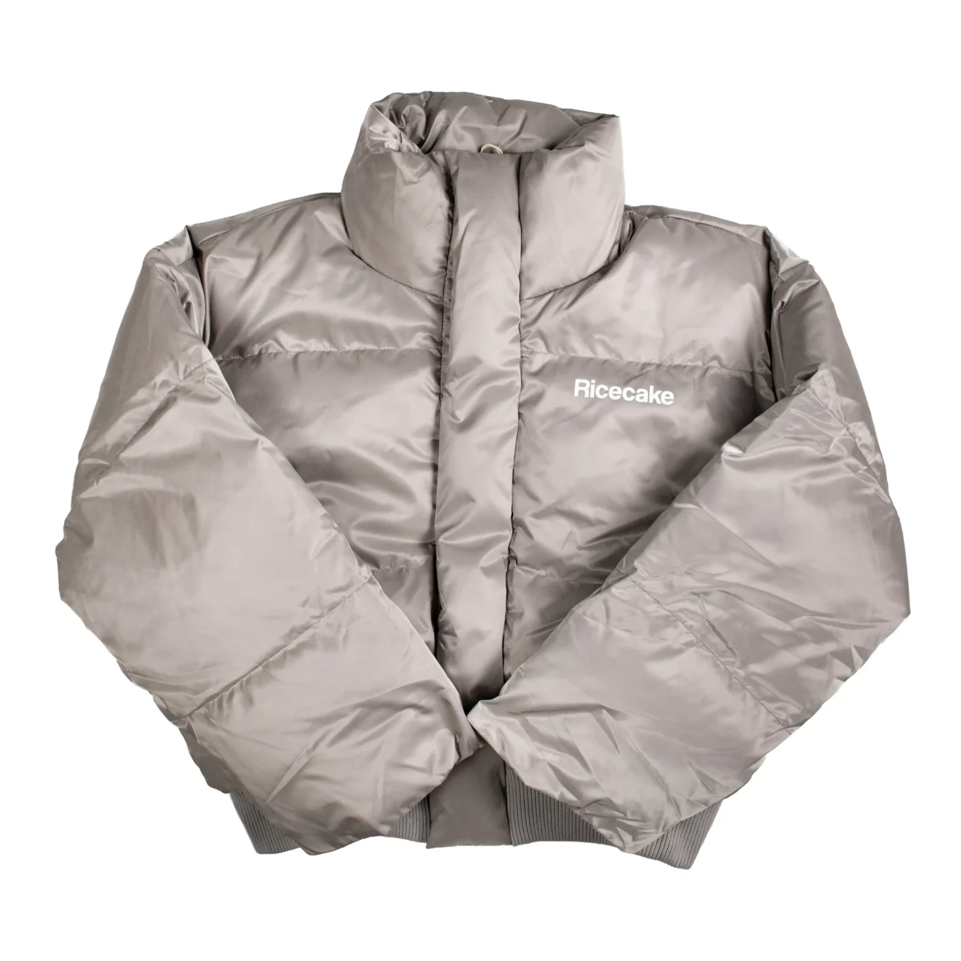 PADDED HIGH-COLLAR PUFFER JACKET