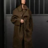 TWEED HIGH-COLLAR COAT