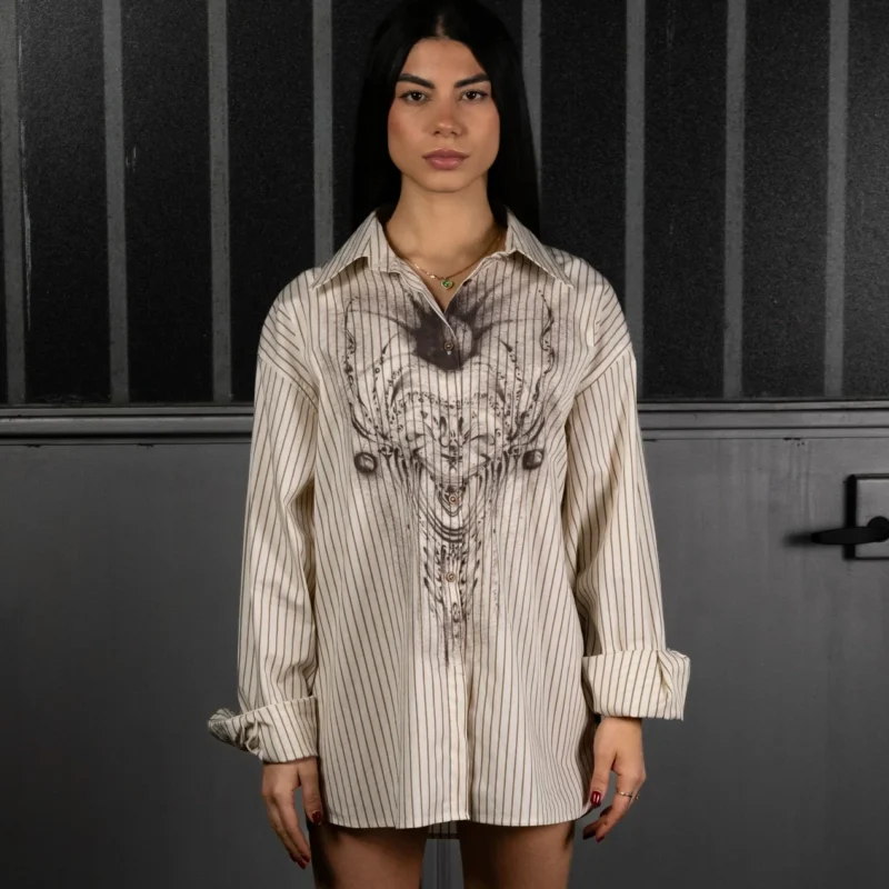 ABSTRACT PRINT SHIRT