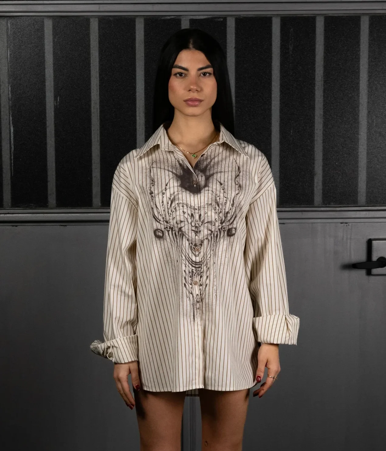 ABSTRACT PRINT SHIRT