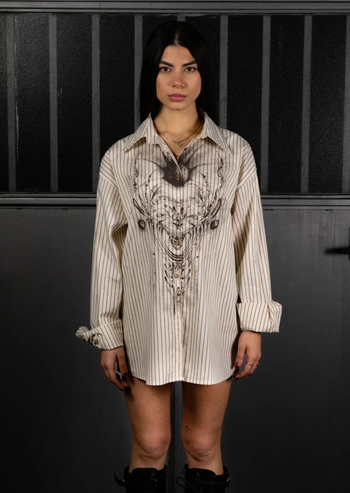 ABSTRACT PRINT SHIRT