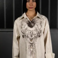 ABSTRACT PRINT SHIRT