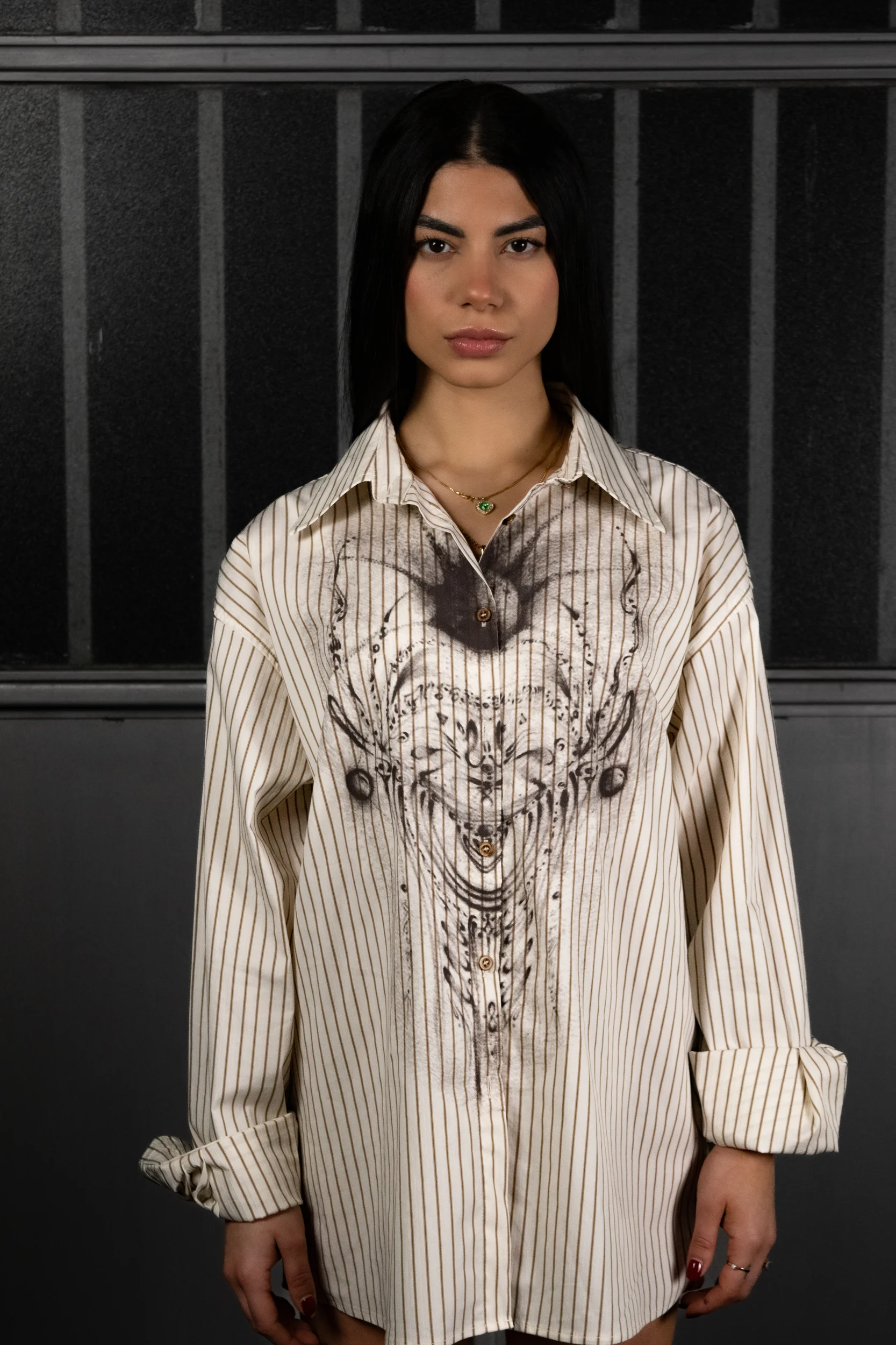 ABSTRACT PRINT SHIRT