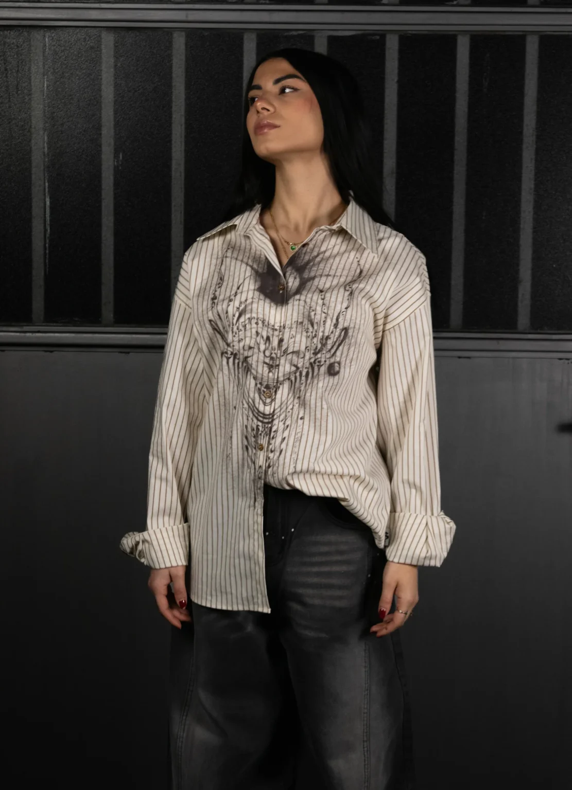 ABSTRACT PRINT SHIRT