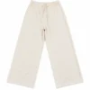 Natural Linen Wide Pants