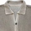 Textured Knit Short Sleeve Shirt