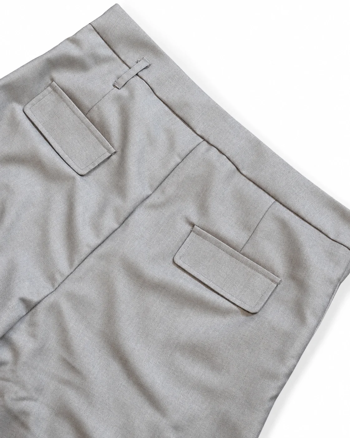 Grey Pleated Skort Shorts