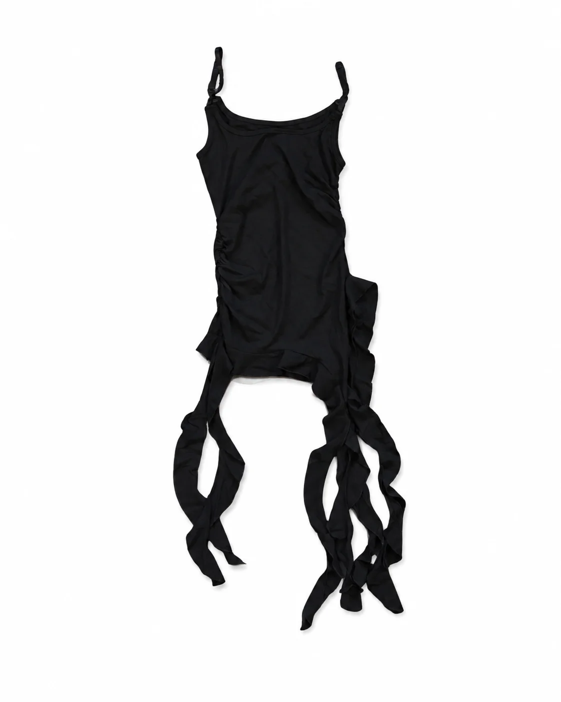Black Asymmetric Cami Top