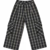 Checked Cotton Two-Piece Set