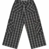 Checked Cotton Two-Piece Set