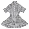 Floral Check Shirt Dress