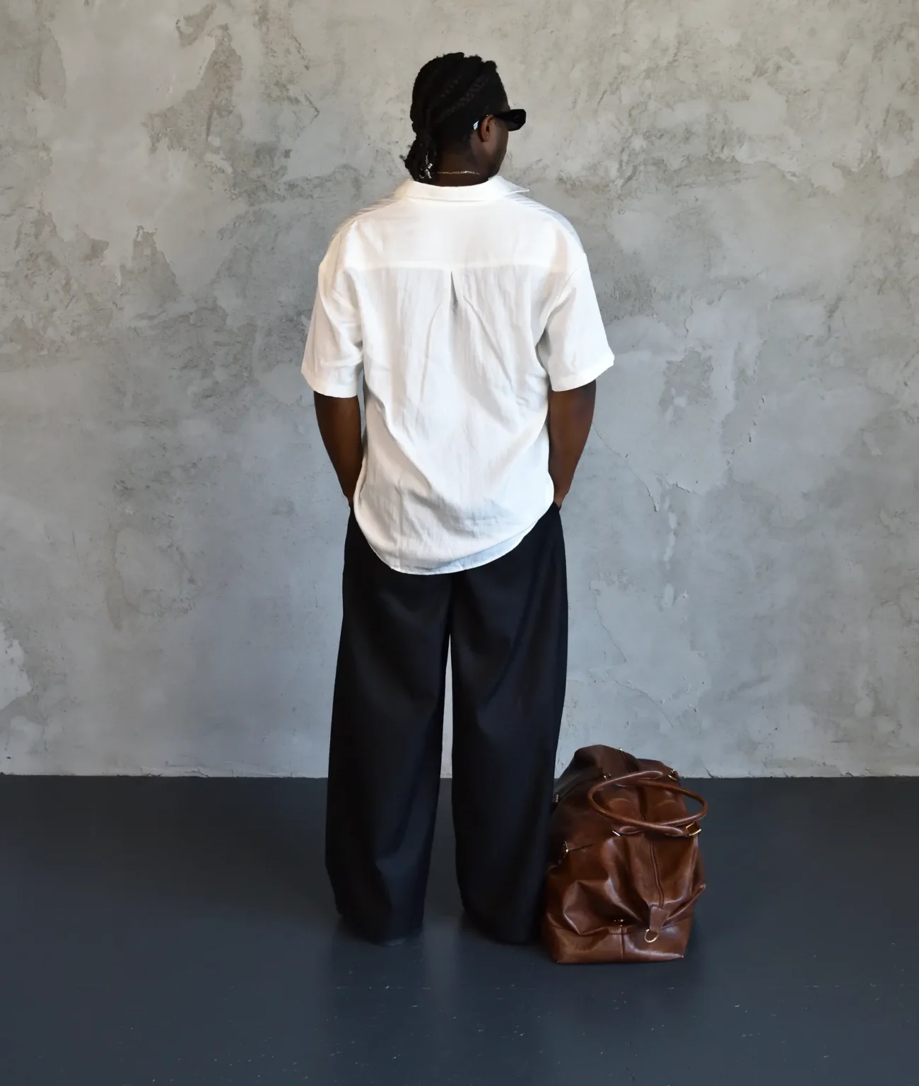 White Illustrated Overshirt